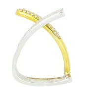 Anello Fope Donna in Oro Diamante 0.93 Ct AN100 BBR-16 - AN100 BBR-16